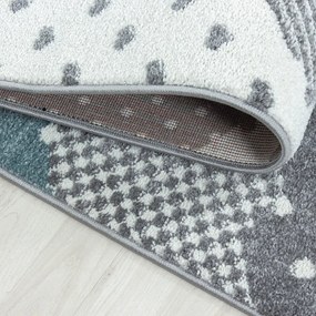 Covor pentru copii albastru/gri 140x200 cm Bambi – Ayyildiz Carpets