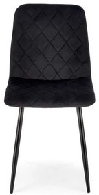 Scaun de bucătărie Sadie, negru