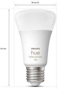 Set de bază Philips Hue WACA 2xE27/9W/230V 2000-6500K + dispozitiv de interconectare