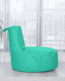 Fotoliu puf pentru grădină EVA Sport - Turquoise