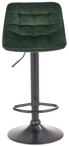 Scaun tip bar Hertha (verde închis). 1039568