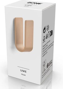 Cârlig bej de montat pe perete din aluminiu Ume – Zone