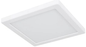 Plafoniera LED design modern LASSE alb 21,7x21,7cm