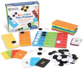 SET MATEMATIC BAZA 10 - CURCUBEU - LEARNING RESOURCES (LER6641)