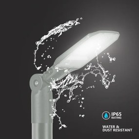 BRILAGI - Lampă stradală LED pentru exterior URBANLIGHT, 50 W, 230 V, gri, IP65
