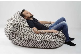 Fotoliu tip Perna Magic Pillow XXL, Material Textil - Zappity Brown