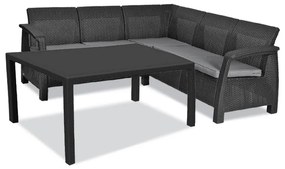 Set de mobilier de grădină Corfu Relax cu masă melodică