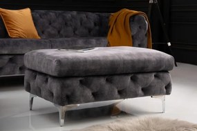 Taburete elegant Modern Barock gri inchis