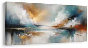 Tablou abstracție modernă cu natură