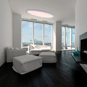 Plafoniera dimabila cu iluminat LED si telecomanda Amalfi 40x100cm 1294323 NV