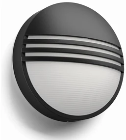 Lampă de perete cu LED Philips 17296/30/16 pentru exterior Yarrow 21 cm, negru