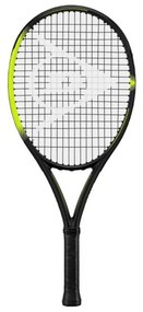 Racheta de tenis pentru copii Dunlop™ SX 300 Junior 25 PRO, Din aluminiu, Lungime 63.5 cm, 9-12 ani, Negru cu Verde