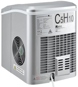 Producător de cuburi de gheață argintiu IcyCube