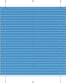vidaXL Jaluzea plisată Albastru 120x150 cm Lățime țesătură 119,4 cm