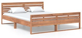 Cadru de pat, 160x200 cm, lemn masiv de tec 160 x 200 cm