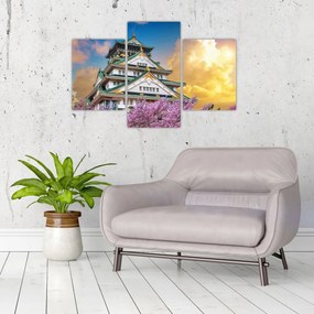 Tablou - Castelul Osaka (90x60 cm)