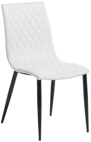 Set 2 buc. scaune sufragerie Montego (alb + negru). 1035608