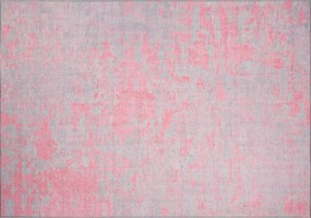 Covor FUNK CHENILLE, 75x150 cm, forma dreptunghiulara, roz, AL 99