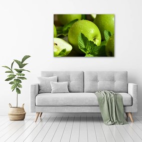 Tablou pe pânză canvas Mere verzi
