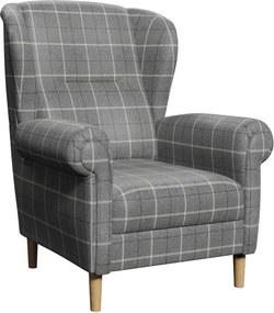 Fotoliu gri wing Swan – Ropez