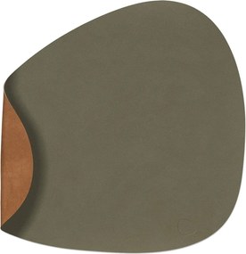 Suport pentru farfurii din piele ecologică 37x44 cm Curve L Double Nupo – LIND DNA