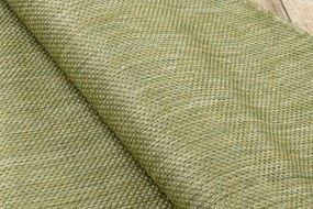 Covor SISAL SION cerc A5165A Melanj țesute plate verde