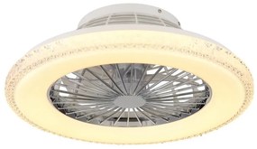 Lustra LED cu ventilator si telecomanda CORUSSO