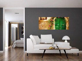 Tablou - Ușă veche (120x50 cm)