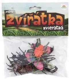 Insecte/animale plastic 4 - 8 cm 12 buc în pungă