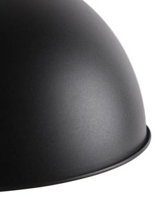 Lampă de masă retro neagră cu auriu - Magnax