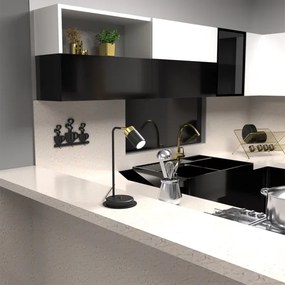 Lampă de masă JOKER 1xGU10/25W/230V neagră/aurie