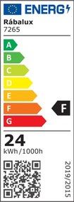 Plafoniera LED pentru iluminat exterior design modern IP54 Pernik negru 28cm