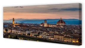Tablouri canvas munți catedrală Italia Panorama
