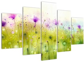 Tablou - Flori de luncă (150x105 cm)