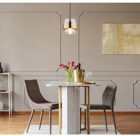 Pendul design modern MILLEY negru, auriu