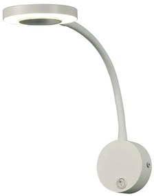 Aplica de perete cu reader LED BOAVISTA alb