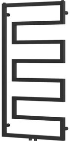 Mexen Floryda radiator decorativ 1080 x 600 mm, 358 W, negru - W206-1080-600-00-70