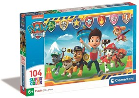 Patrula Cățelușilor Pins Puzzle Clementoni de 104 piese