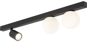 Spot VOX 2xG9/8W/230V + 1xGU10/10W negru