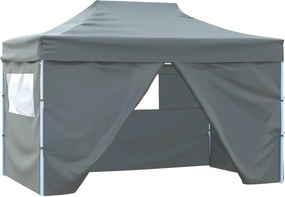 vidaXL Cort pentru Petreceri Antracit 280 x 410 x 315 cm
