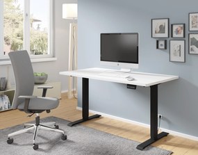 Masă PC electrică Motiva 140 (alb + Negru). Promo -7%. 1124895