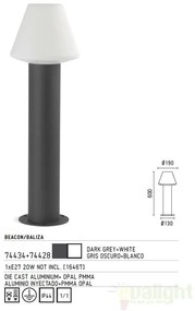 Stalp exterior 74434+glob 74428 Mistu