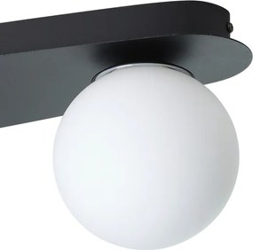 Eglo 902092 - Plafonieră LED pentru baie CASTROVIDO 3xG9/4,2W/230V IP44 neagră