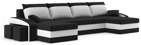 Expedo Canapea extensibilă în formă de U EVELYN 3,325x75x140,haiti 17/haiti 0,stânga