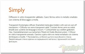 Aplica de perete,Plafonier diam. 40cm SIMPLY PL3 007984