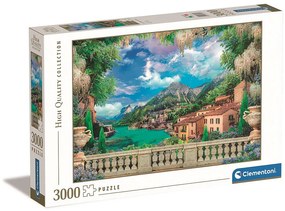 Orașe Lush Terrace Peisaj puzzle Clementoni 3000 de piese