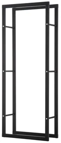 Raft Lemne pentru Casa si Gradina Greutate maxima 100kg Negru, Modern și elegant 60x25x150cm HOMCOM | Aosom Romania