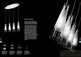 Pendul transparent design italian, KUKY CLEAR SP1 023021