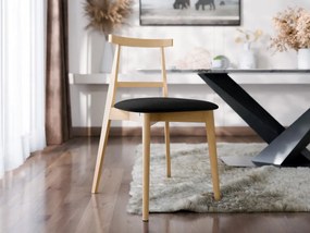 Scaun sufragerie KD 71 (Fag + Negru) . 1103494