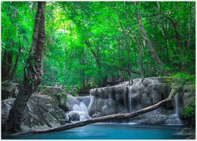 Tablou - Cascada Erawan, Kanchanaburi, Thailanda (70x50 cm)